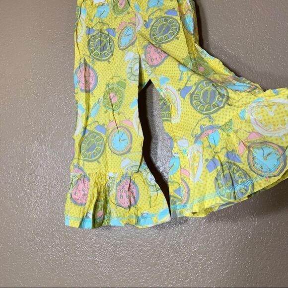 Serendipity toddler girl clock print pants‎ - Picture 4 of 11